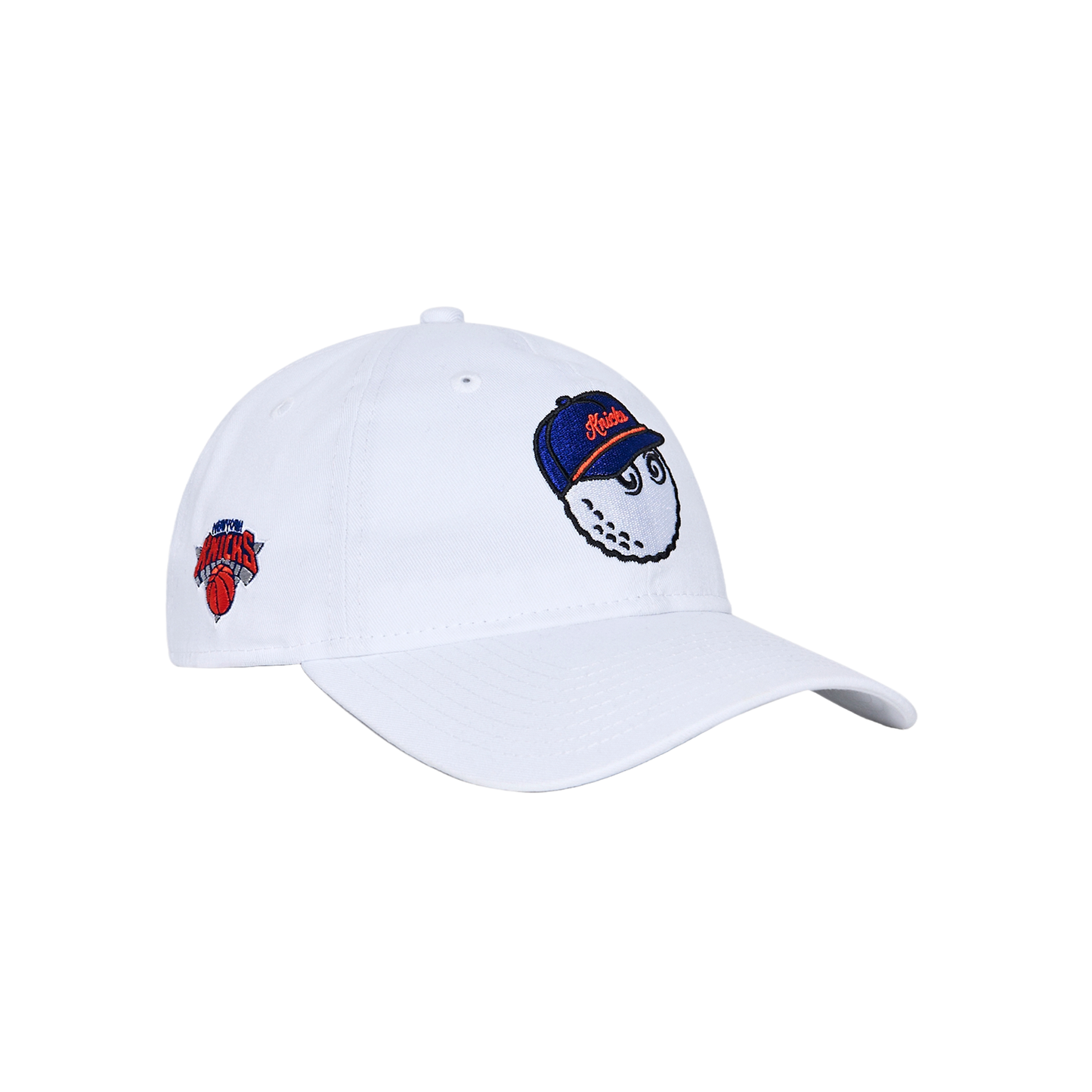 New Era Malbon x Knicks White 920 Adjustable - Front Right View