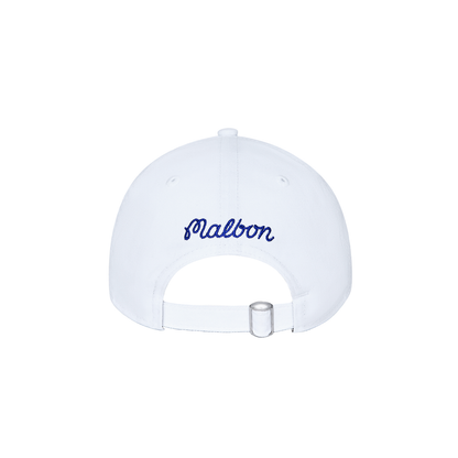 New Era Malbon x Knicks White 920 Adjustable- Back View