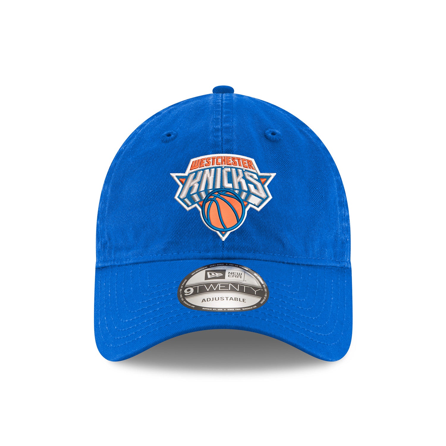 New Era Westchester Knicks Royal 920 Adjustable Hat - Front View