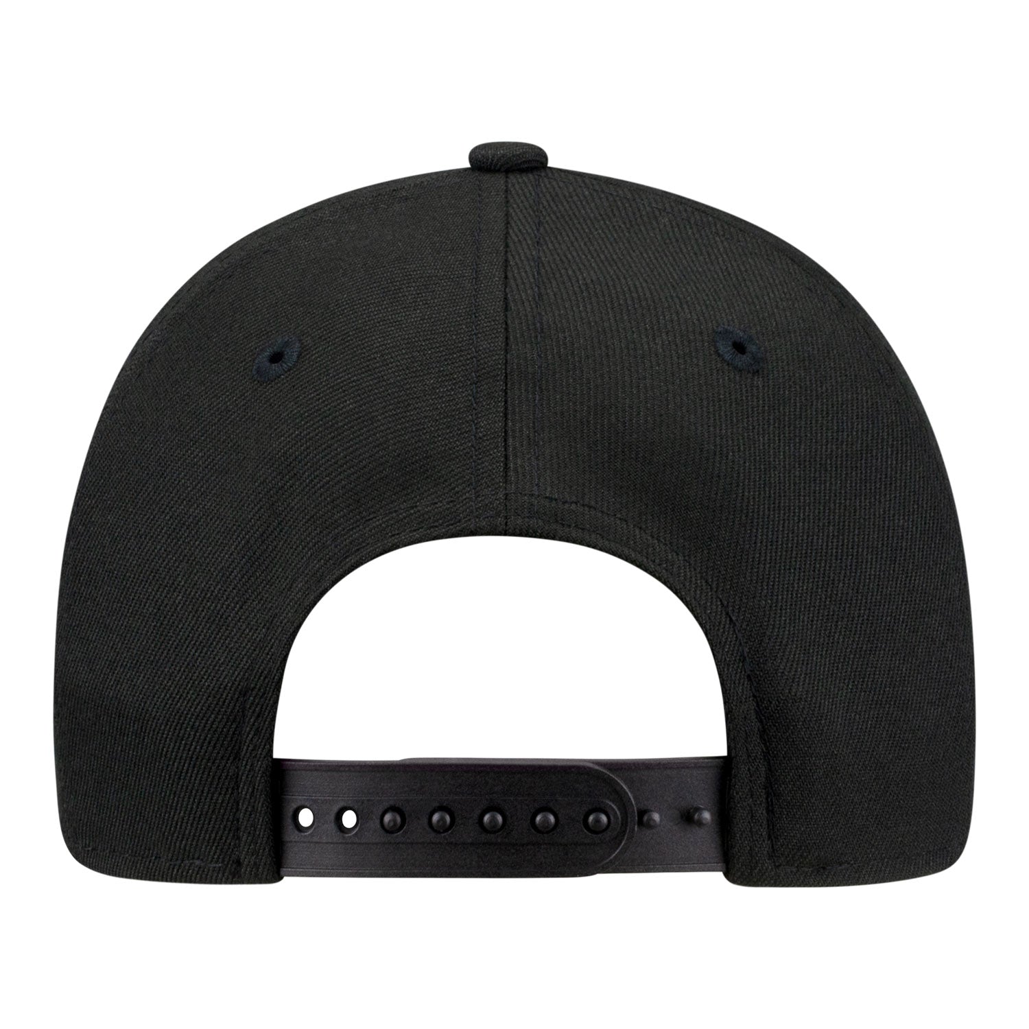 New Era Knicks Black Ball Logo 940 A-Frame Snapback - Back View