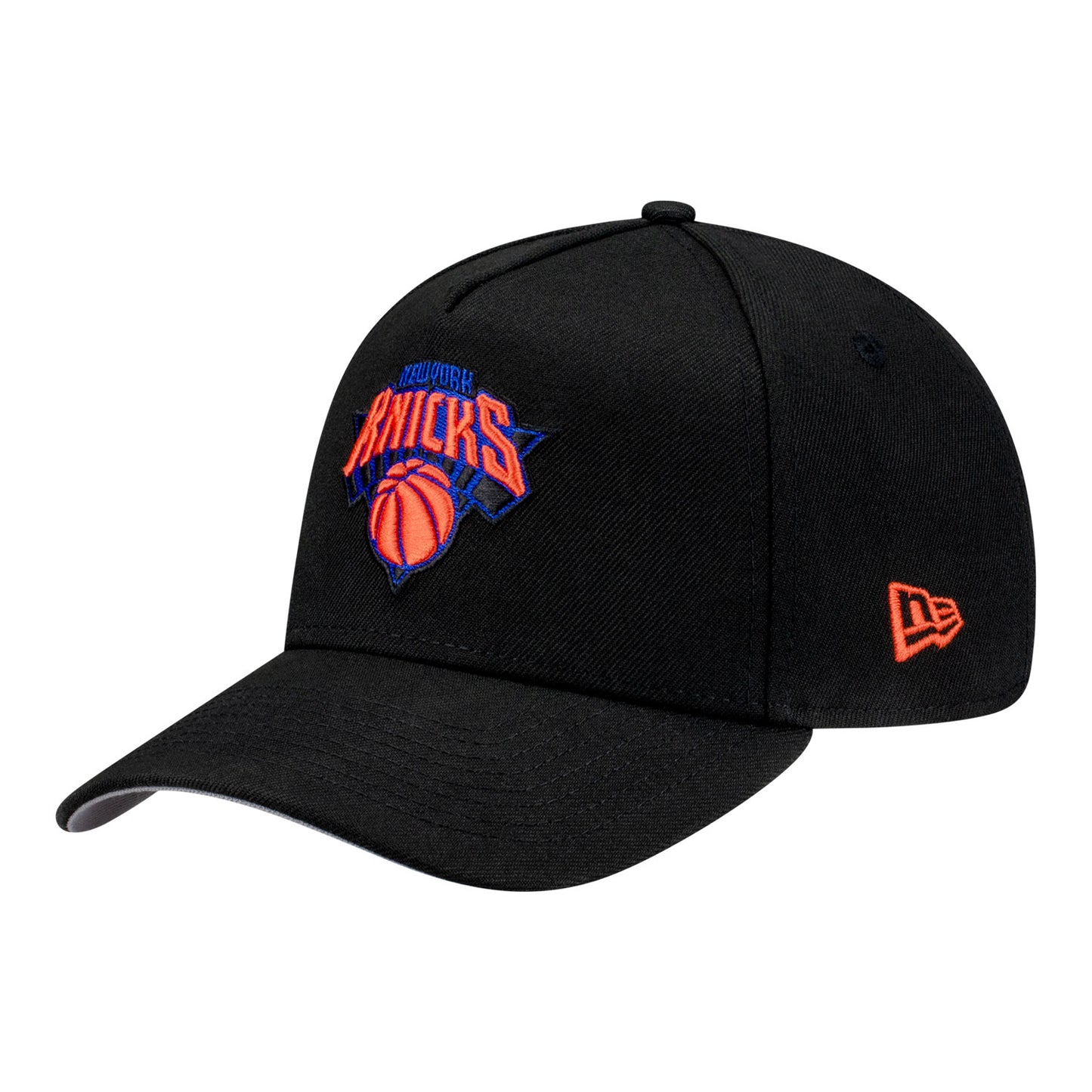 New Era Knicks Statement 940 A-Frame Snapback Black