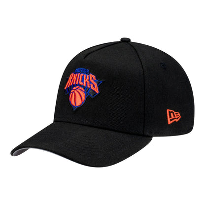 New Era Knicks Statement 940 A-Frame Snapback Black