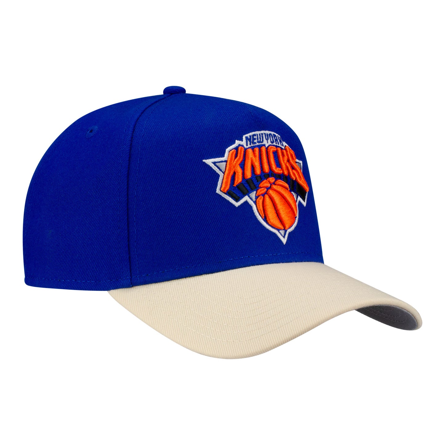 New Era Knicks Exclusive Two-Tone City Edition 940 A-Frame Snapback Hat