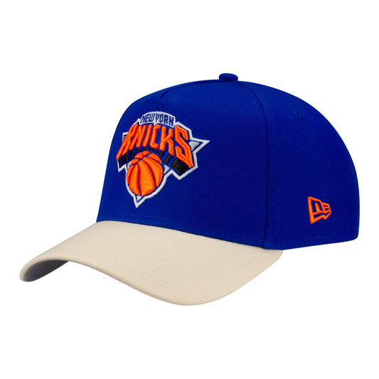 New Era Knicks Exclusive Two-Tone City Edition 940 A-Frame Snapback Hat