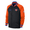Nike Knicks City Edition 22-23 Showtime Jacket - In Black - Front View
