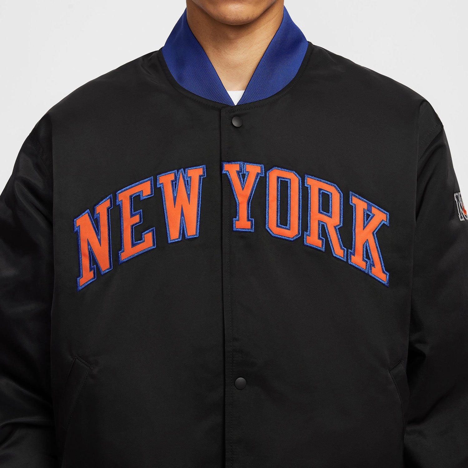 Nike Knicks City Edition 2025-26 Jacket - Front View
