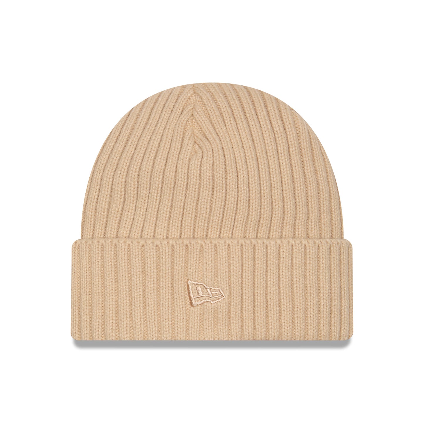 New Era Knicks Color Pack Taupe Knit Cuff - Side View