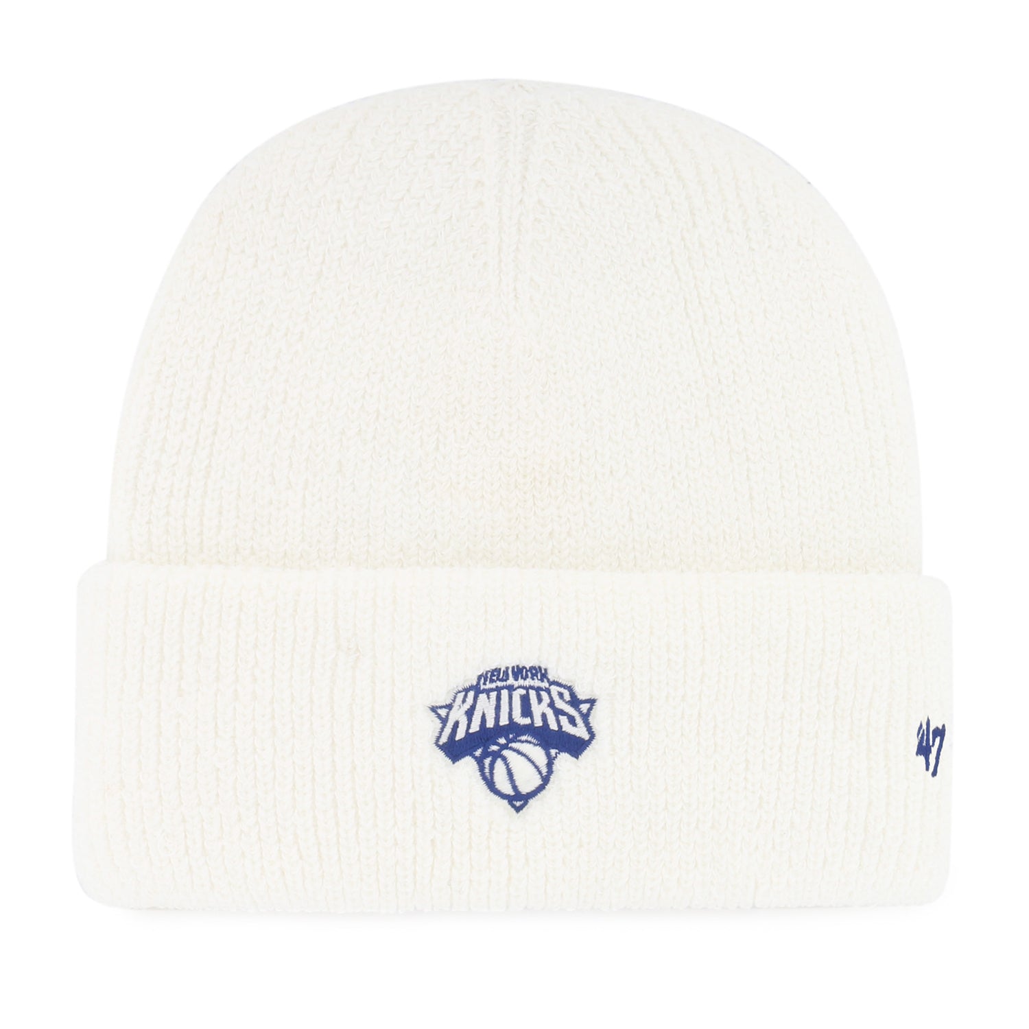 '47 Brand Knicks Sandstone Foundational Cuff Knit - Front View