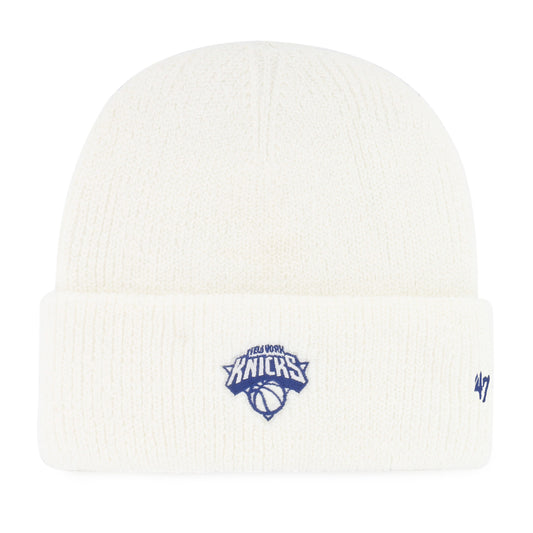 '47 Brand Knicks Sandstone Foundational Cuff Knit - Front View