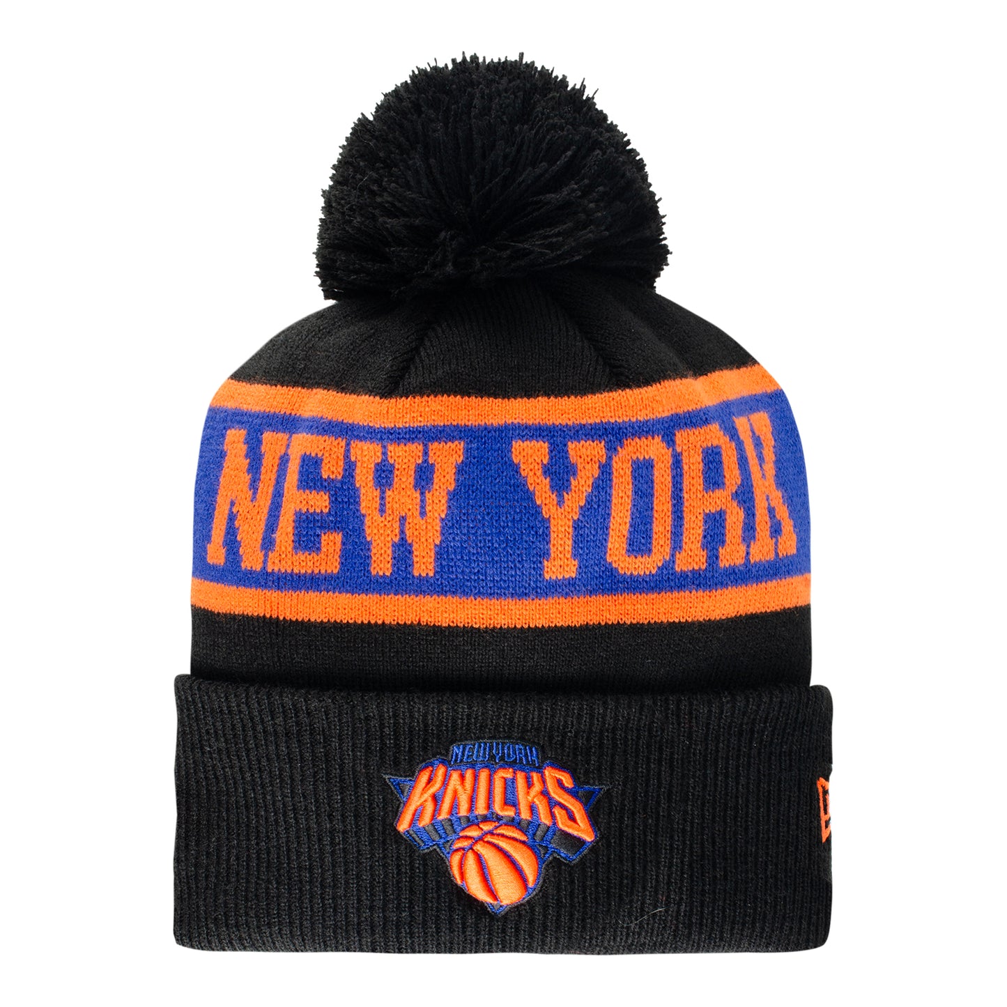 New Era Knicks Exclusive Statement Pom Knit - Front View