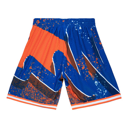 Mitchell & Ness Knicks Hyper Hoops Swingman Short In Multi-Color - Back View