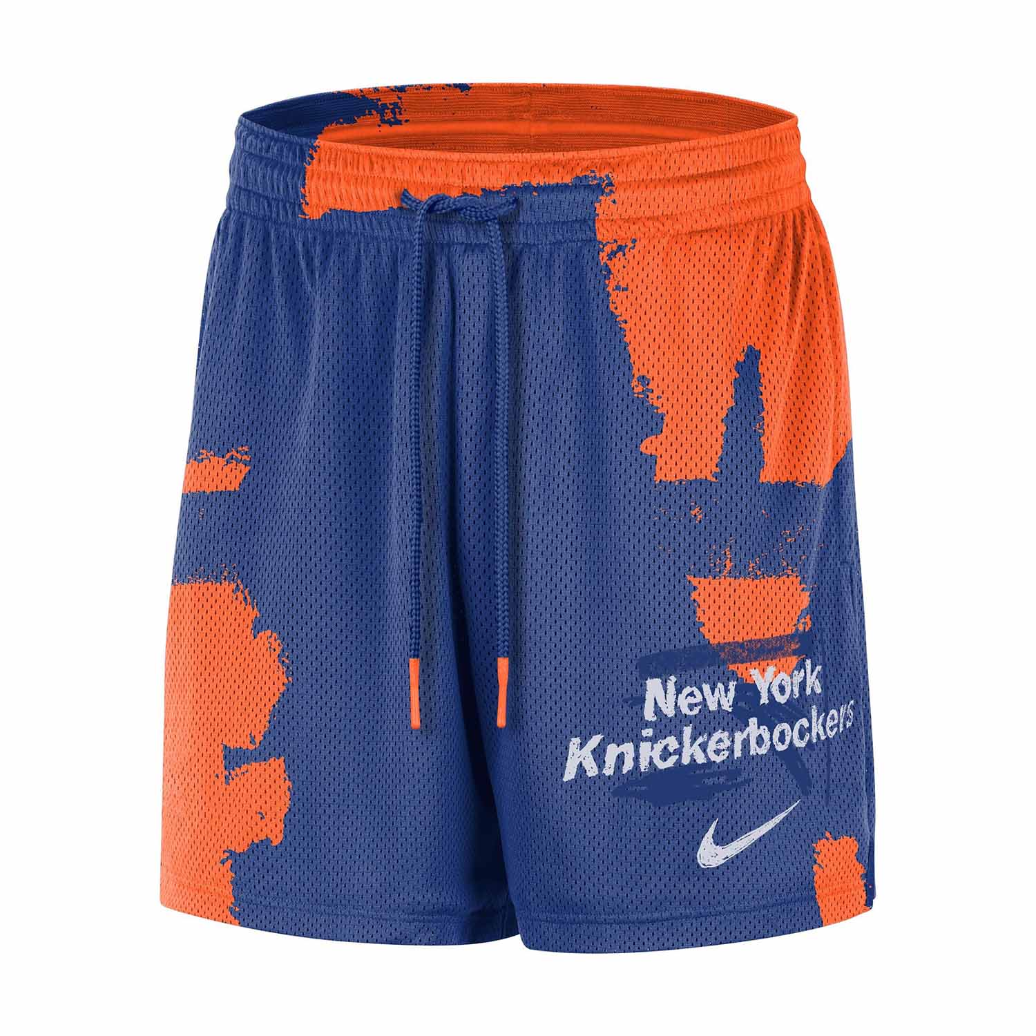 Nike Knicks Jordan Courtside Dri-fit Mesh Practice Shorts - Front View