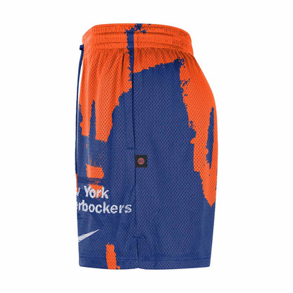 Nike Knicks Jordan Courtside Dri-fit Mesh Practice Shorts - Side View