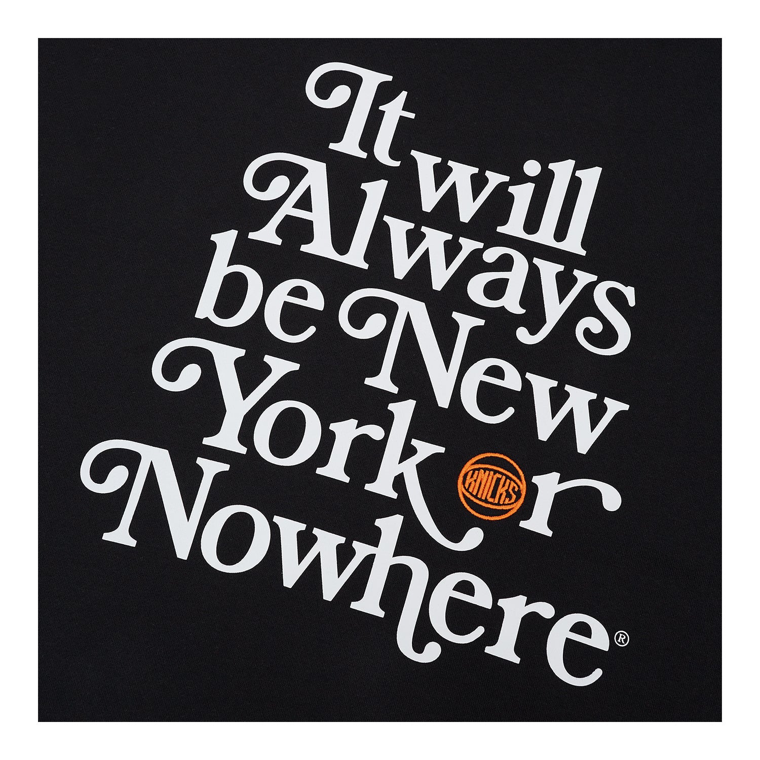 NYON x Knicks Motto Hoodie – New York or Nowhere®