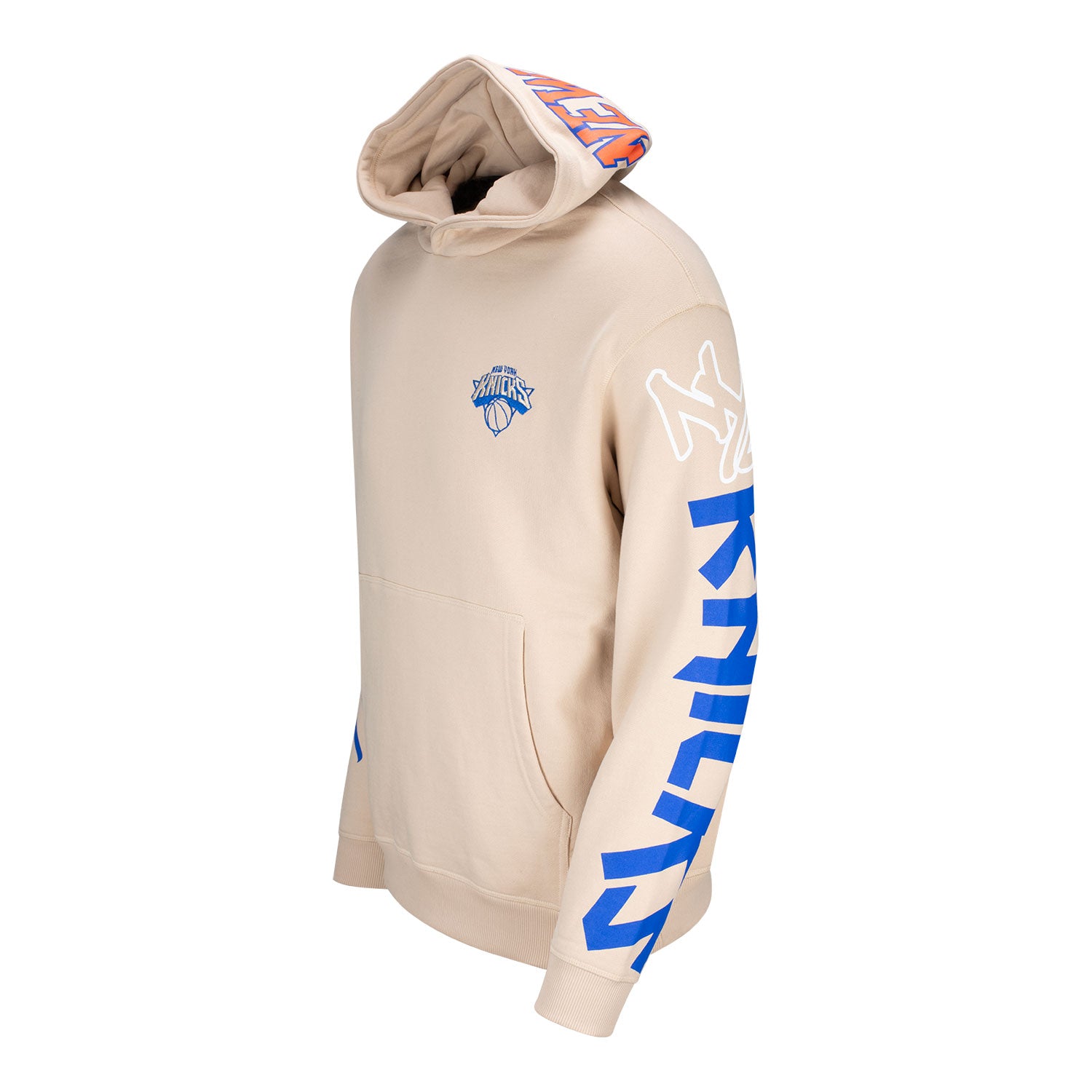 Wild Collective Knicks Heavyweight Graphic Hoodie - Angled Left View
