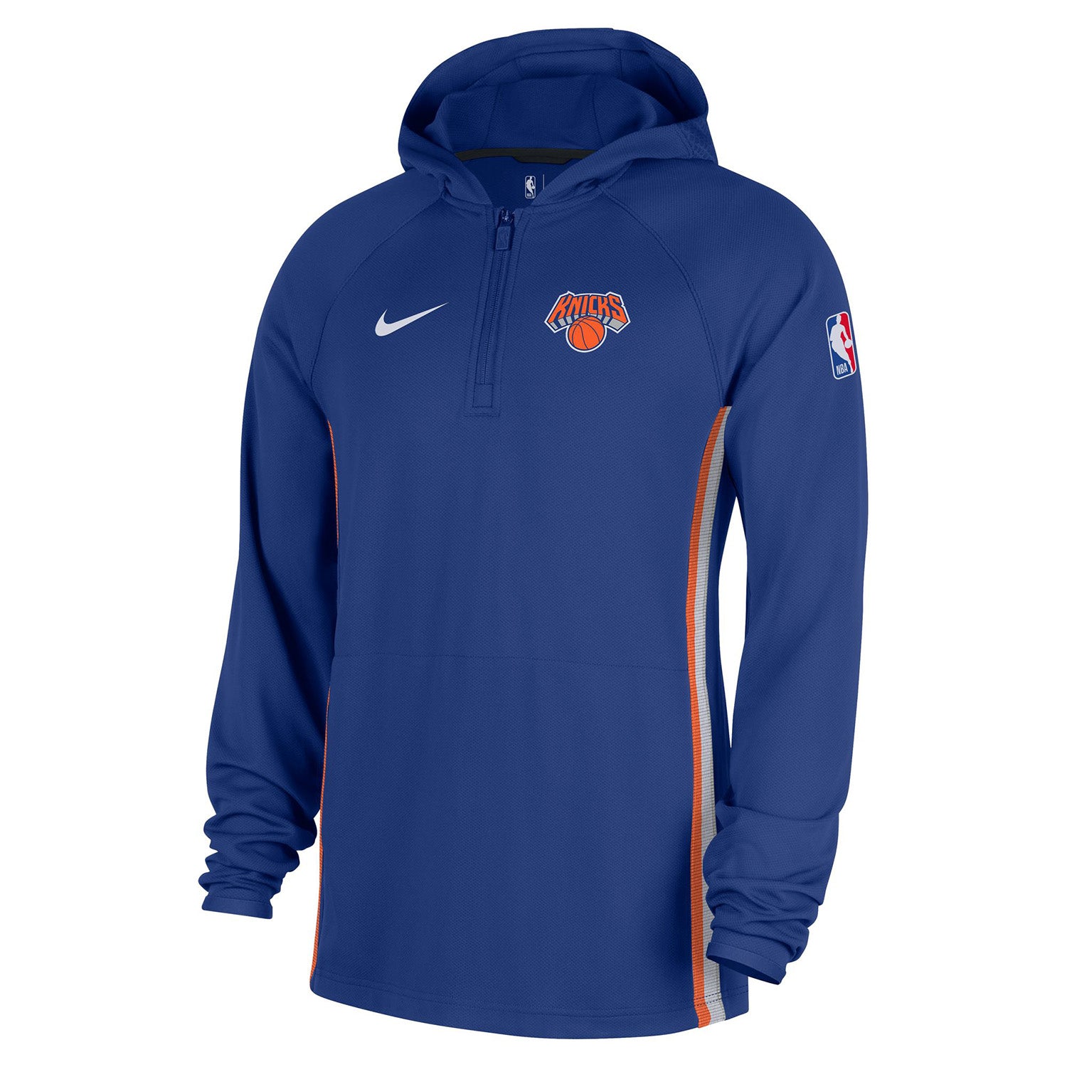 Nike Knicks On Court 25-26 Drifit Zone Quarter Zip Hood Top – Shop