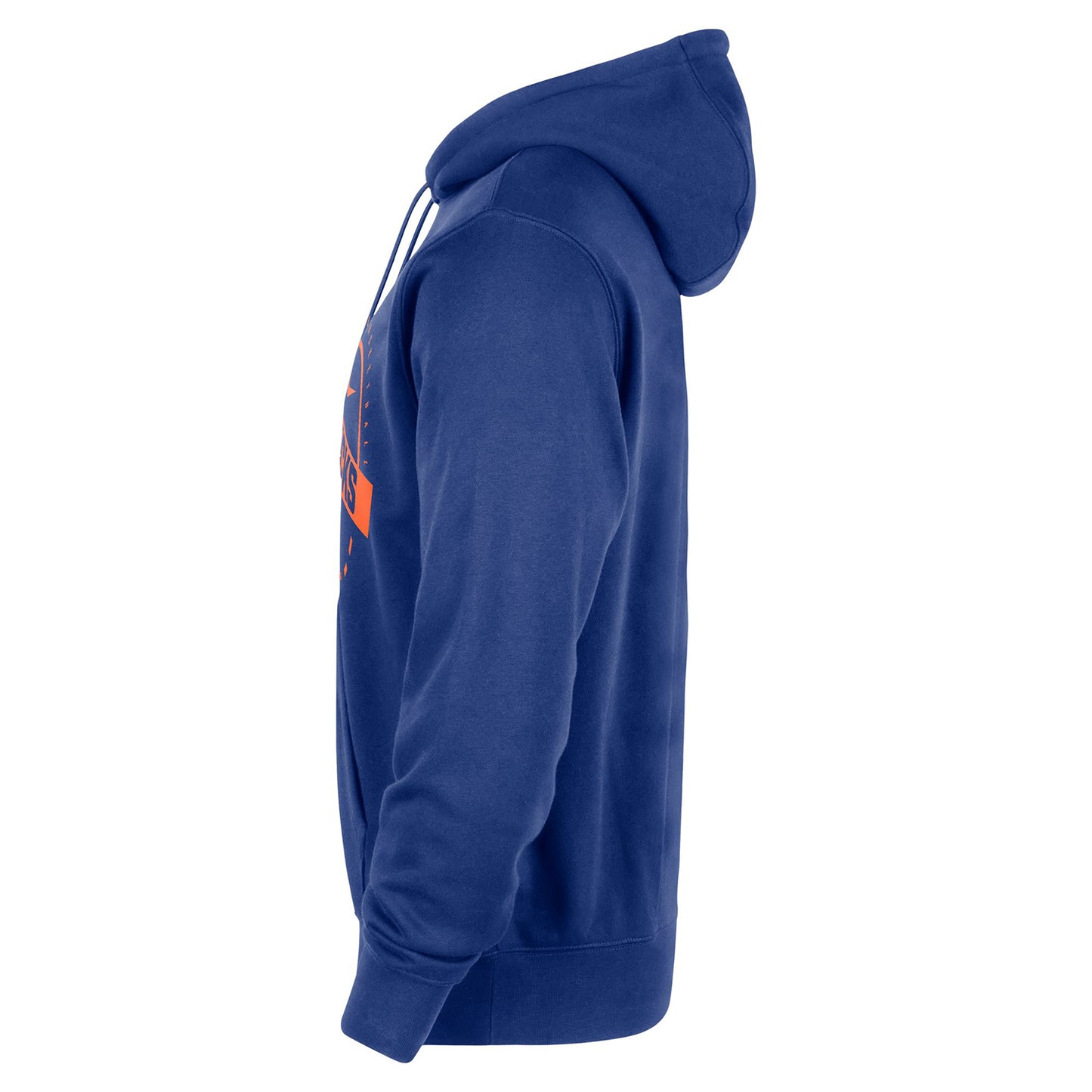 Nike Knicks On Court 25-26 Practice Royal Club Hoodie - Side View