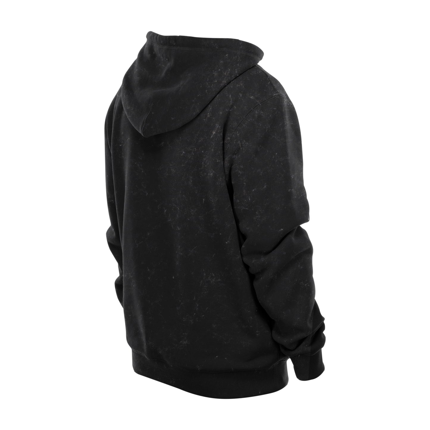 New Era Knicks Sport Night Washed Black Hoodie - Back View