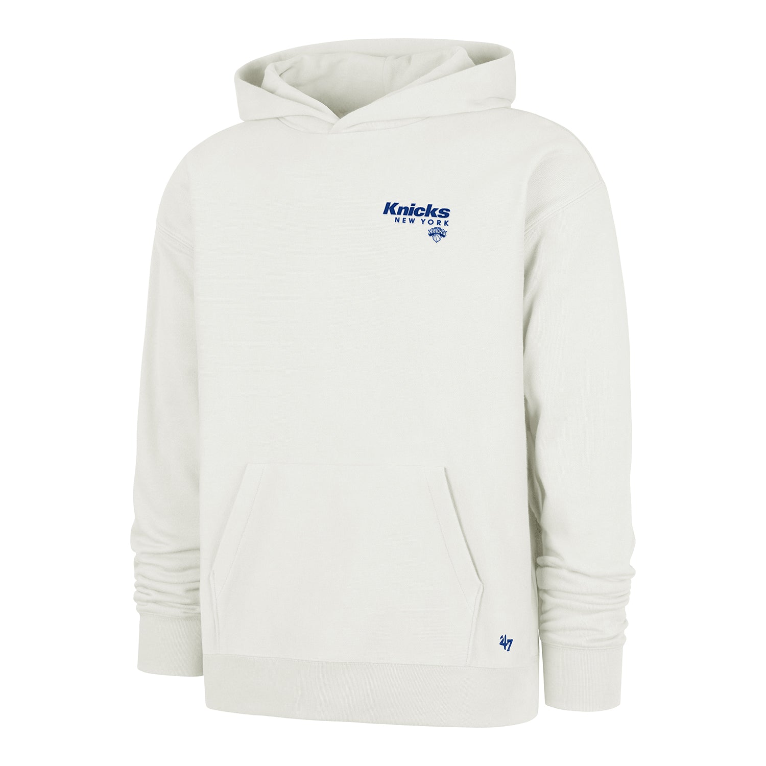'47 Brand Knicks Sandstone Triple Double Foundation Hood - Front View