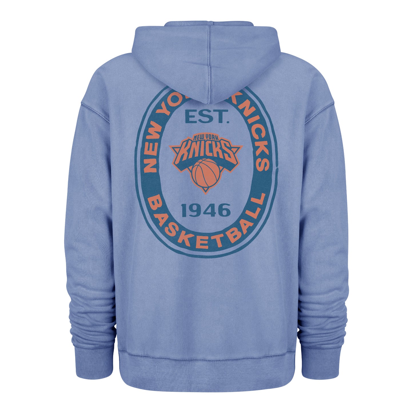 '47 Brand Knicks Boot Path Ravine Hoodie - Back View