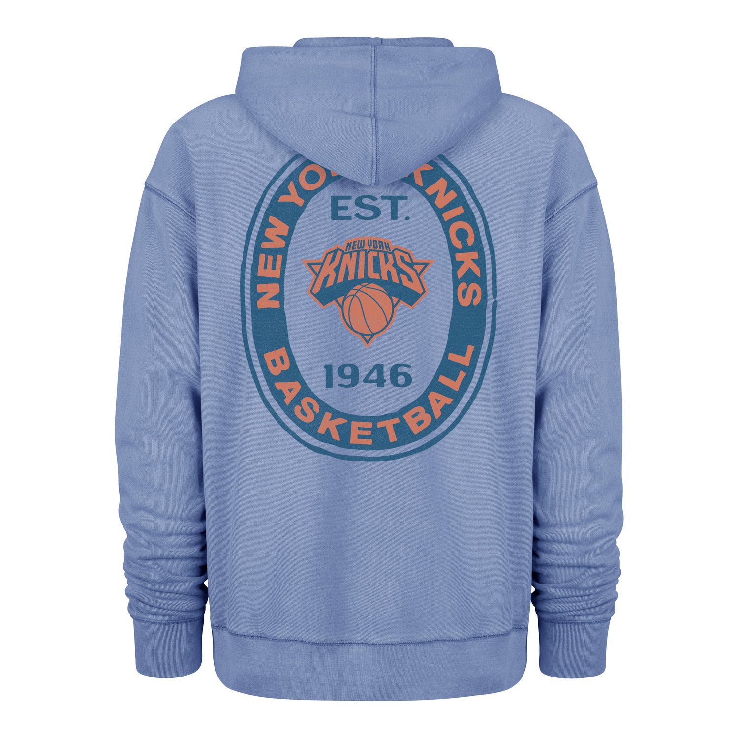 '47 Brand Knicks Boot Path Ravine Hoodie - Back View