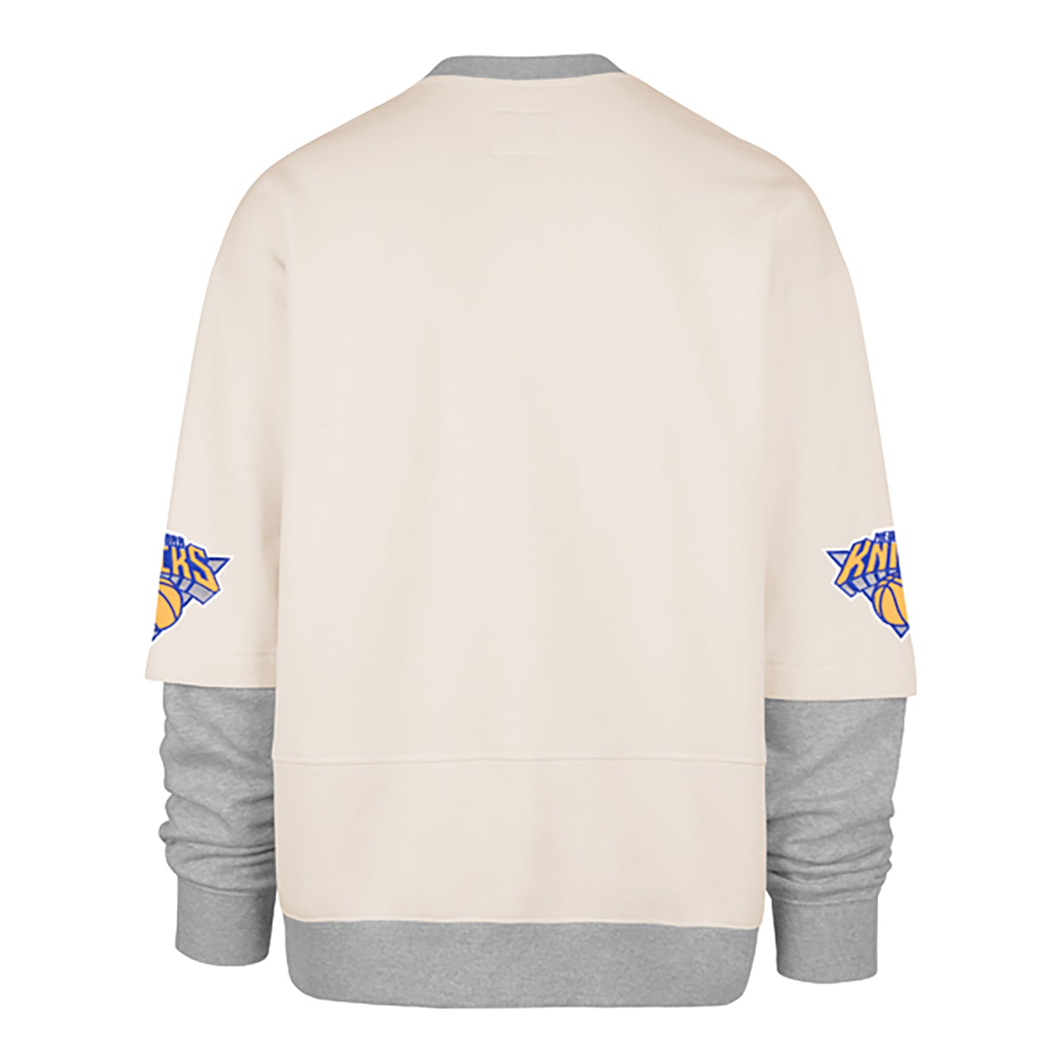 '47 Brand Knicks Trifecta Double Layered Snap Crew - Back View