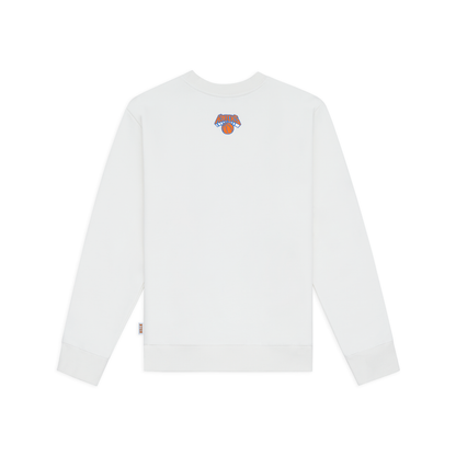 NYON x Knicks Game Changer Off White Crewneck - Back View