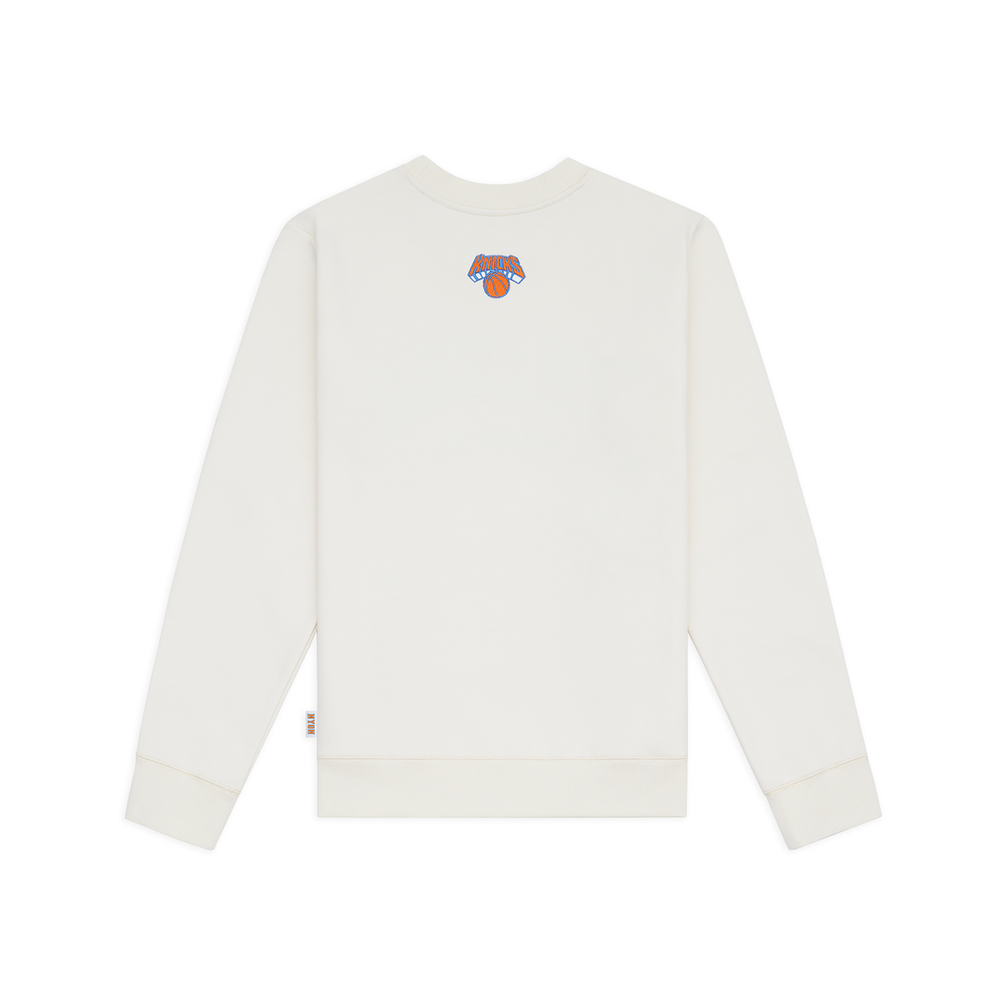 NYON x Knicks Alumni Cream Crewneck - Back View