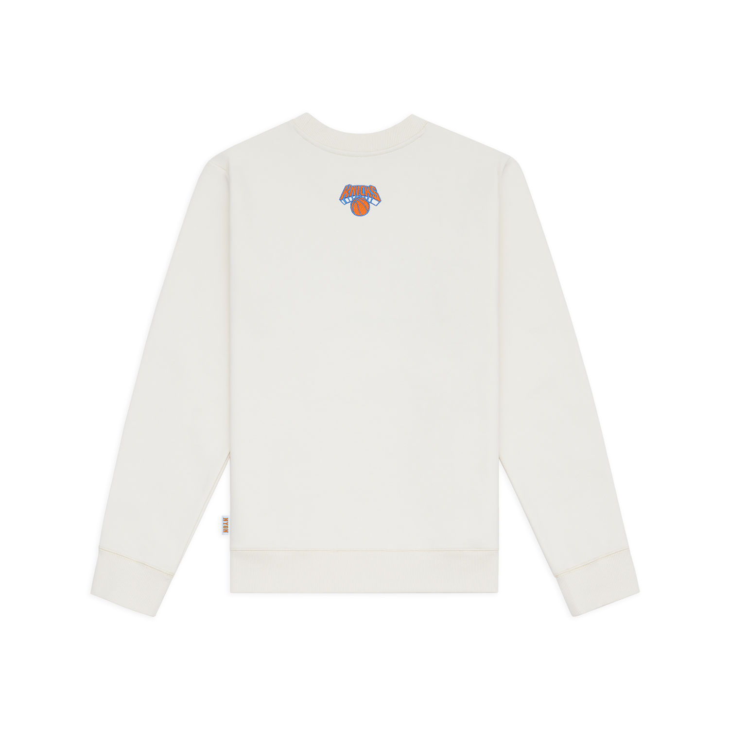 NYON x Knicks Alumni Cream Crewneck - Back View