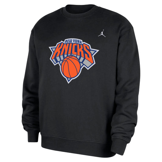 Nike Knicks Statement Logo Crew - Front View