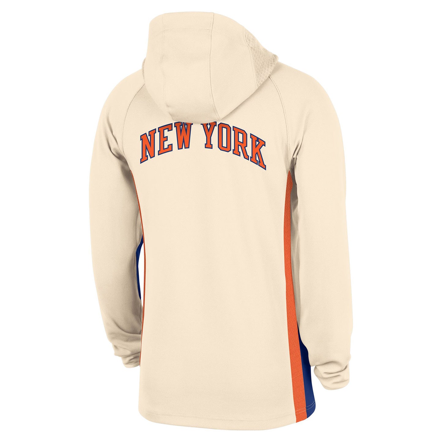 Nike Knicks City Edition 2025-26 Dri-fit Zone Half Zip Hoodie - Back View