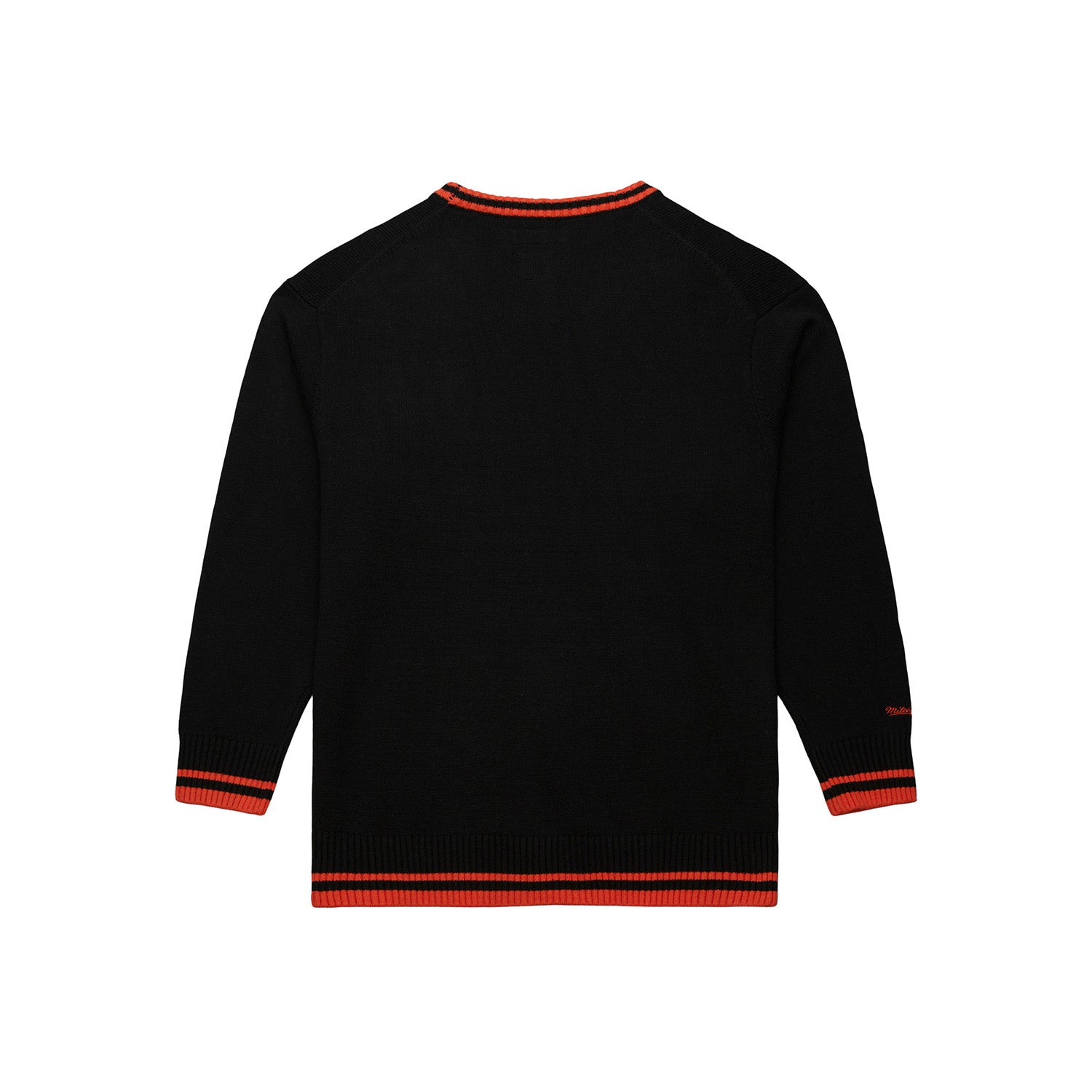 Mitchell & Ness Knicks Throw It Back Sweater - Back View