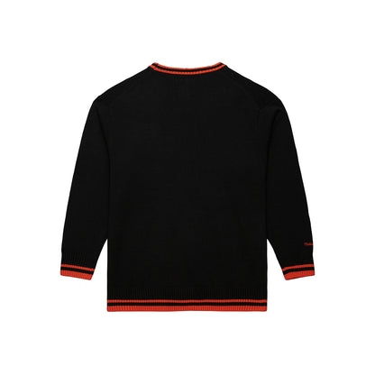 Mitchell & Ness Knicks Throw It Back Sweater - Back View