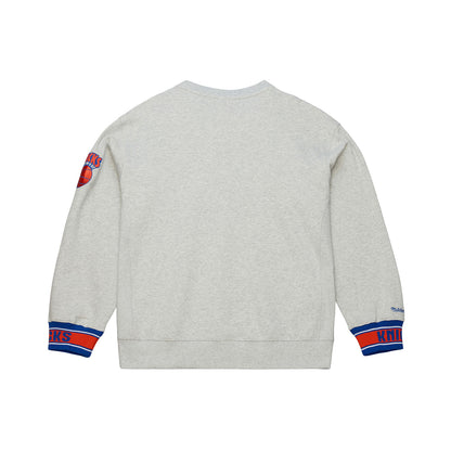 Mitchell & Ness Knicks Celebration Fleece Crew - Back View