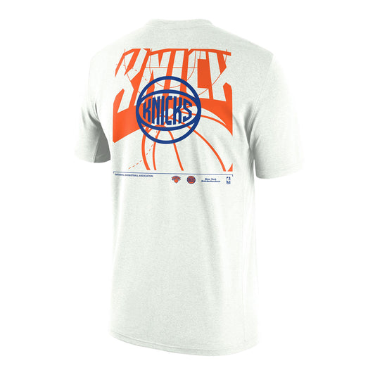 New York Knicks Nike Women's 3/4 Sleeve All Over Raglan Shirt Top Medium  for sale online