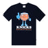 NYON x Knicks "Mr. Knick" Tee - In Navy - Front View