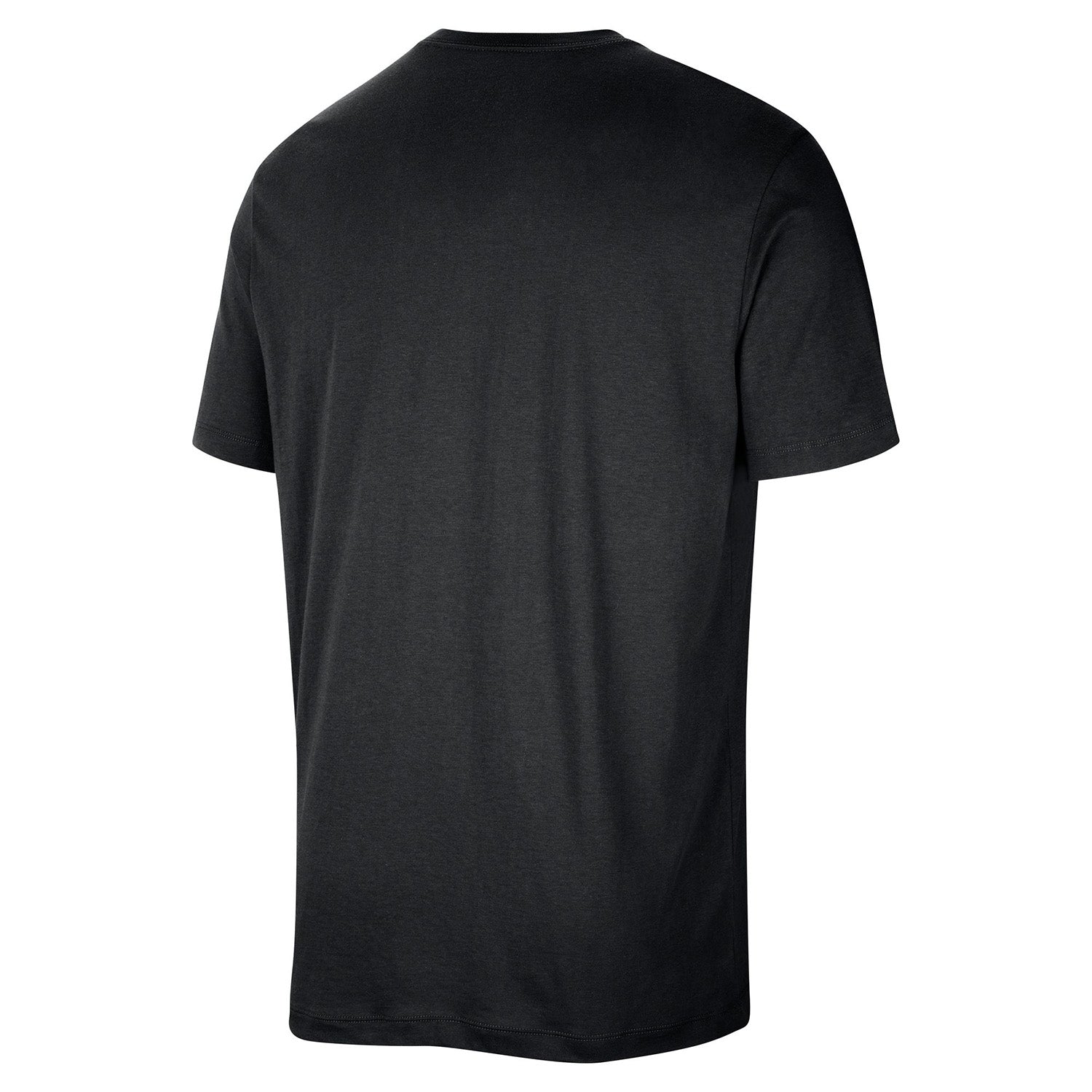 Nike Knicks On Court 25-26 Practice Black Tee - Back View