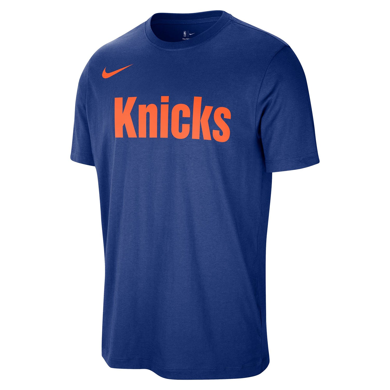 Nike Knicks Essentials Relaxed Royal Tee - Front View