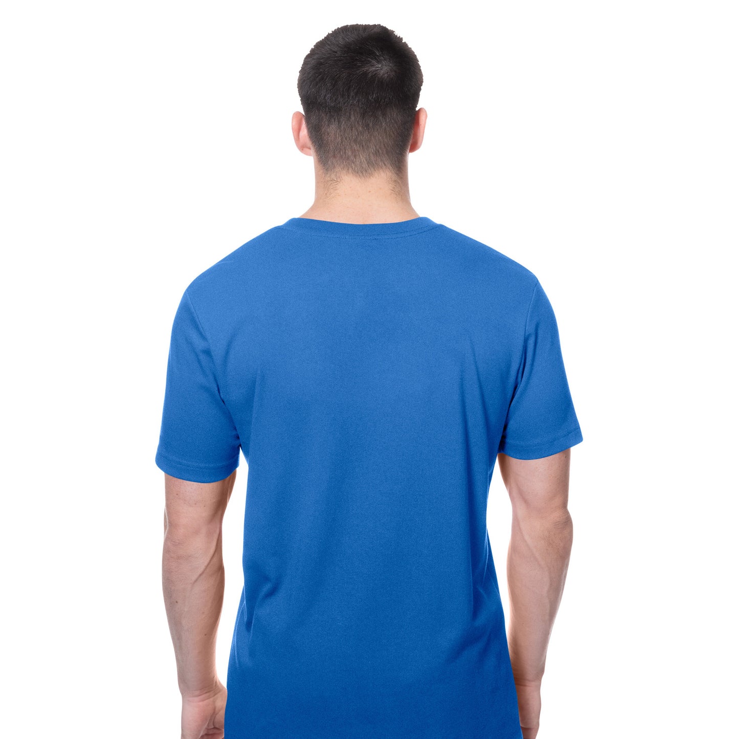 New Era Knicks Throwback Collection Royal Tee - Back View
