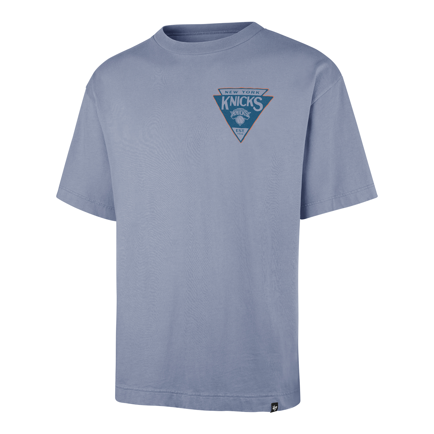 47 Brand Knicks Switchback Ravine Foundation Tee In Blue - Front View