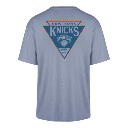 47 Brand Knicks Switchback Ravine Foundation Tee In Blue - Back View