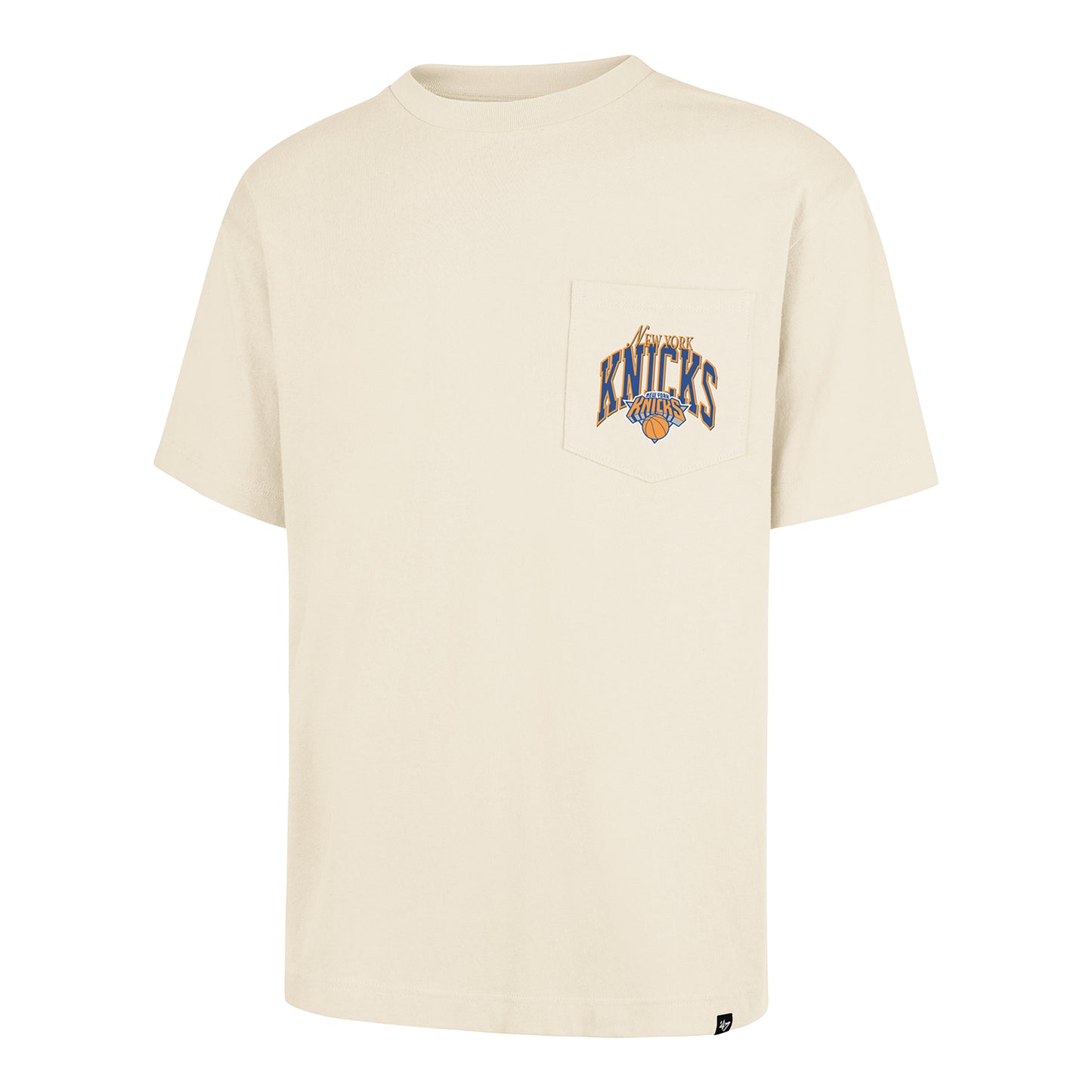 '47 Brand Knicks Back Door Foundation Pocket Tee - Front View