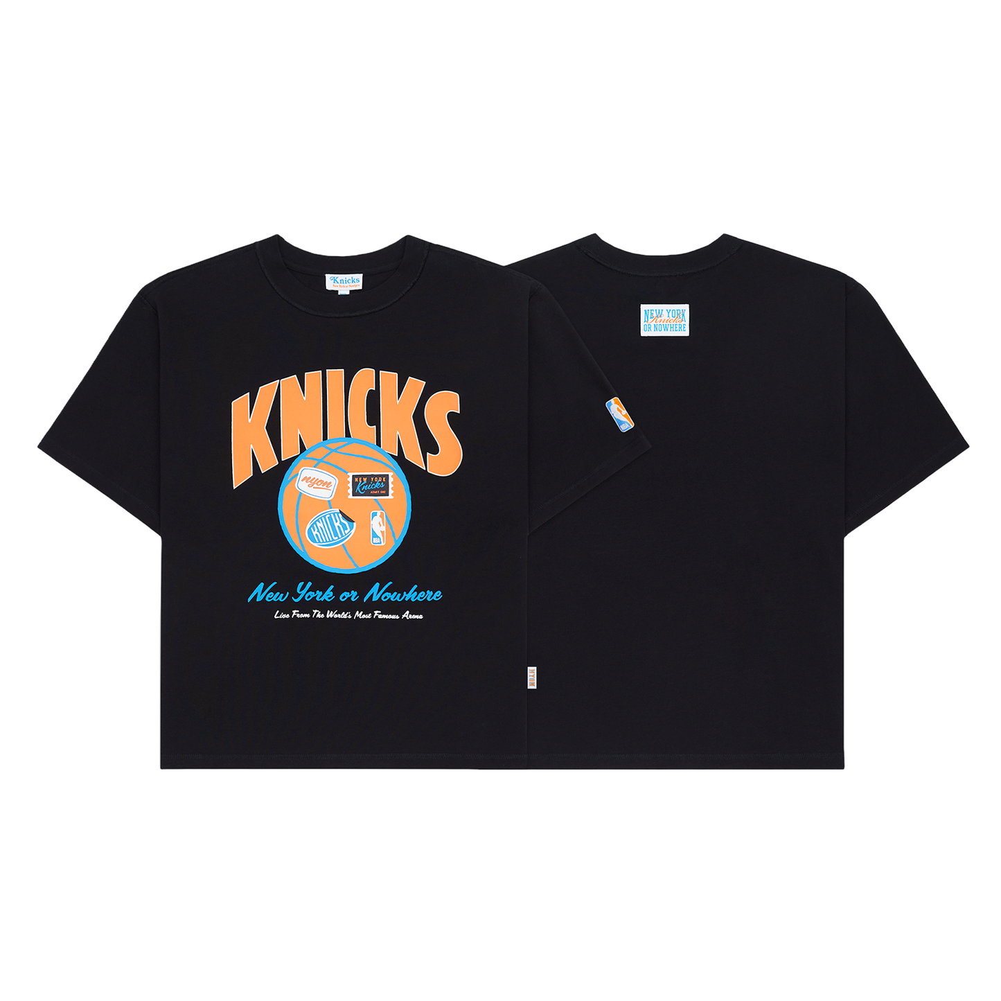 NYON x Knicks Gamechanger Relaxed Fit Tee - Full View