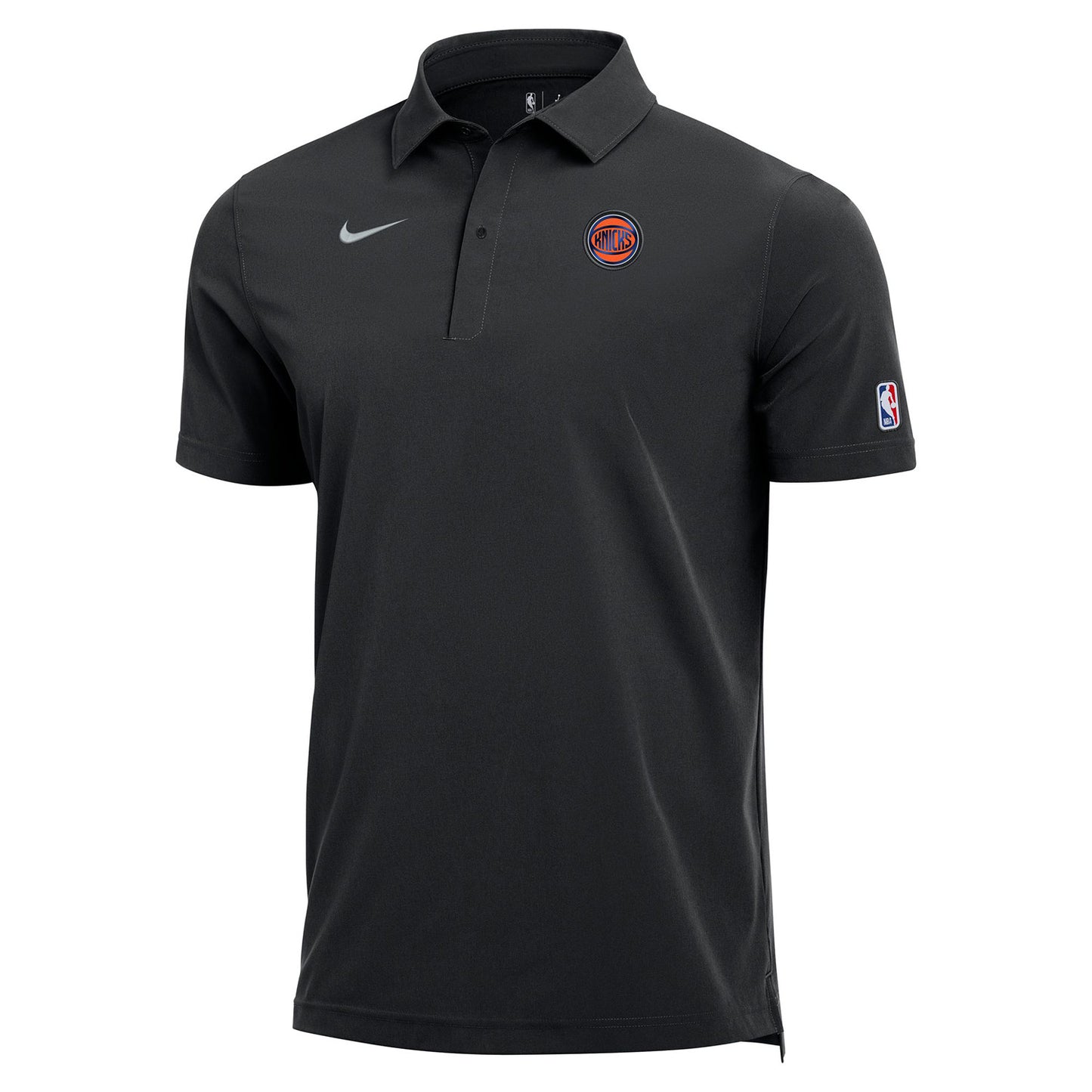 Nike Knicks Dri-fit Ball Logo Polo - Front View
