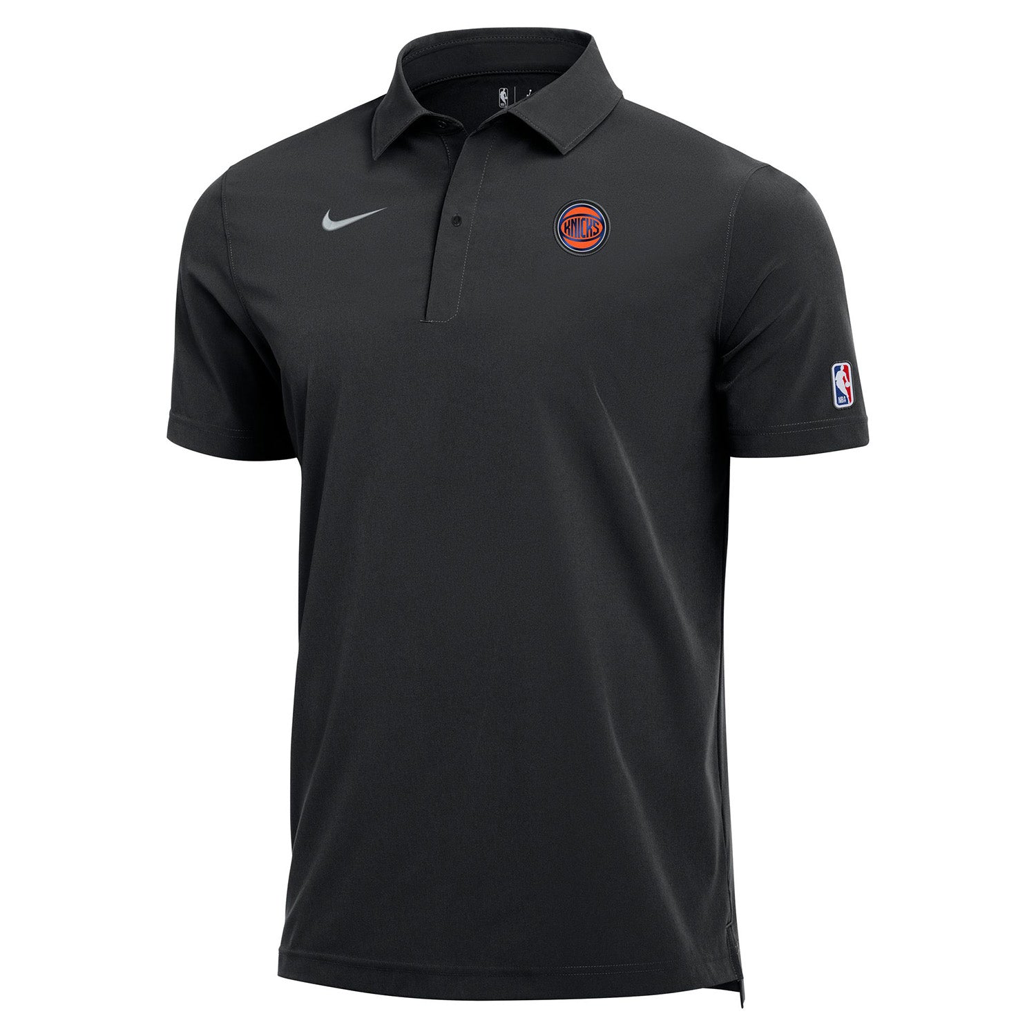 Nike Knicks Dri-fit Ball Logo Polo - Front View