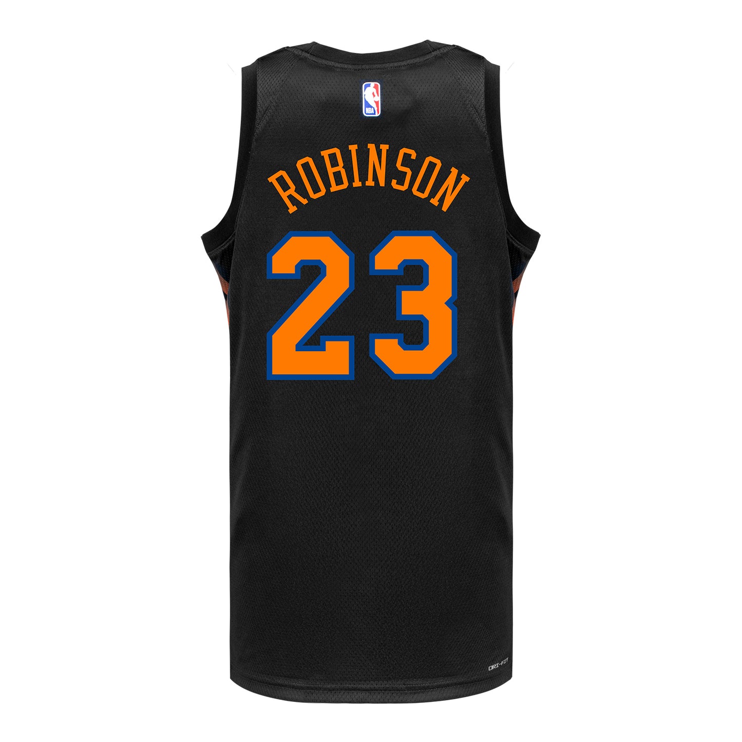 Mitchell Robinson Nike Black Statement Swingman Jersey