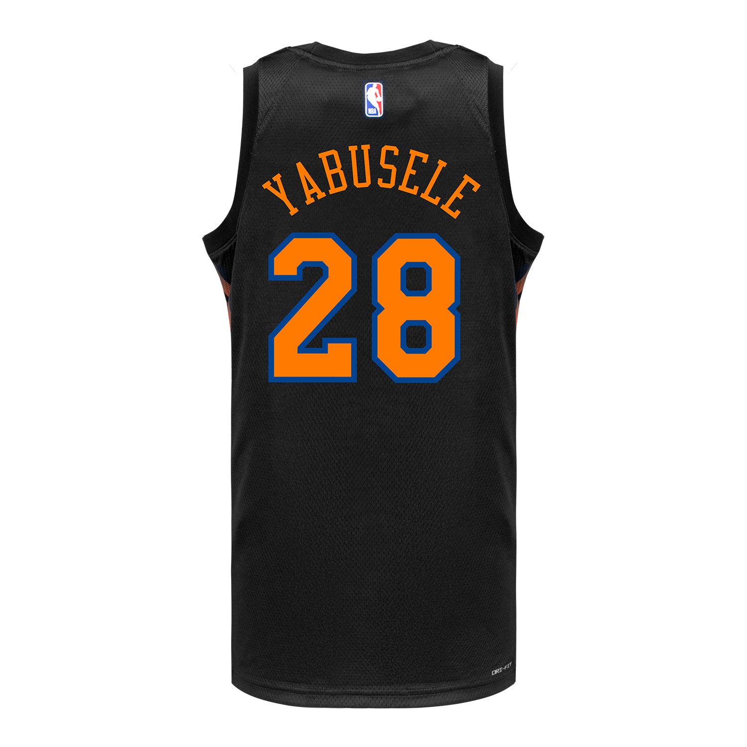 Guerschon Yabusele Nike Black Statement Swingman Jersey - Back View
