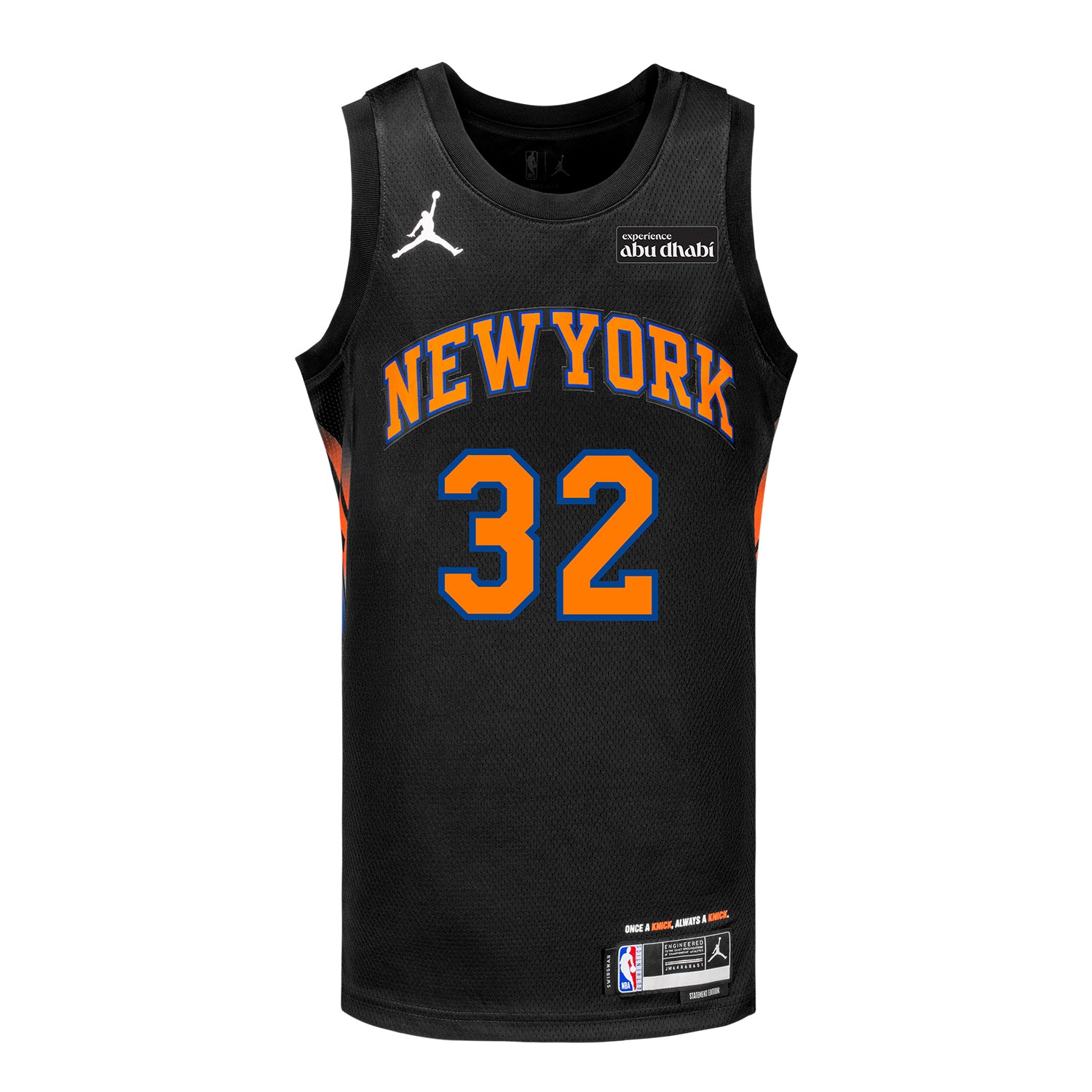 Karl-Anthony Towns Nike Black Statement Swingman Jersey - Front View