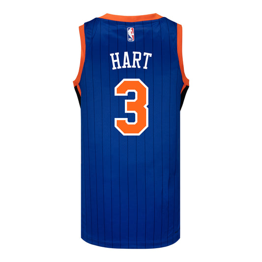 2023-24 Nike Knicks Josh Hart CITY EDITION Swingman Jersey - Back View