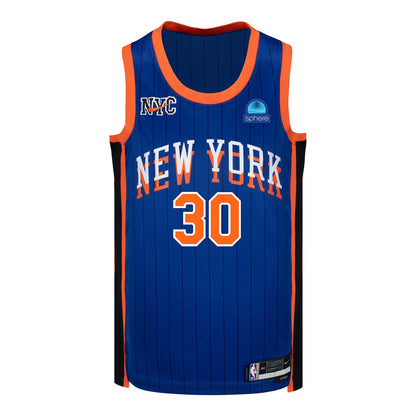 Youth 2023-24 Nike Knicks Julius Randle CITY EDITION Swingman Jersey - Front View